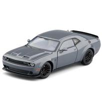 1/32 Dodge Charger SRT lydinio raumenų automobilio modelis Metaliniai liejiniai ir žaisliniai transporto priemonės Sportinio automobilio modelis Garso ir šviesos simuliacija Dovana pilka