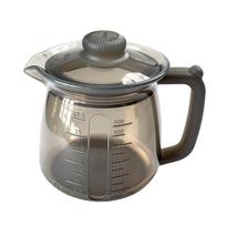 Silicone Teapot Tea Kettle Leakproof Oil Dispenser Multipurpose 500ml Coffee Pot Water Pitcher for Office Juice Lemonade pilka spalva