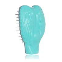 Tangle Angel Reborn Compact Aqua Detangling Hairbrush Made from Recycled Plastic Best Sustainable Eco-Friendly Detangler Comb for All Hair Types Th blue