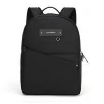Samsonite 14 Inch Commuter Multifunctional Waterproof Laptop Backpack Women Backpack Black BY9-09002 Basic Set (Bag+Tag) black