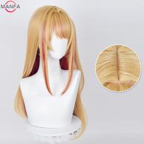 High Quality Arima Kana Hoshino Akuamarin Hoshino Rubii Hoshino Ai Cosplay Wigs Heat Resistant Fibre Cosplay Anime Wigs beige