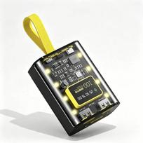 3*18650 DIY Power Bank Case Fast Charge Battery Storage Box Power Bank Case  Outdoor Use juoda