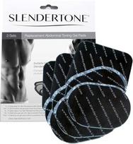 Slendertone ABS8 EMS pilvo raumenų tonizavimo diržo pakaitinės gelinės pagalvėlės JP gray