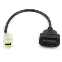 OBD 2 to 4 Pin Diagnostic Plug Adapter Cable Motorcycle Fault Detection Parts for Honda and K-Line Models normal