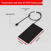5V USB šildymo kilimėlis su temperatūros reguliavimu paukščiukams ir roplių perinimui