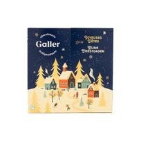 Šventinis šokoladinių saldainių ir batonėlių rinkinys Galler Advent Calendar, 24 vnt.