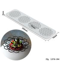 Decorative Lace Mat Sugar Craft Fondant Cake Molds Flower Leaf Shape Silicone Fondant Molds Chocolate Mold For Sugar Craft /Gum white