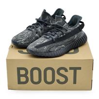 ID4811 adidas Yeezy Boost 350 V2 MX Dark Salt Grey Black Marble (Men's) 5 black