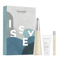 Rinkinys Issey Miyake L'Eau d'Issey moterims: tualetinis vanduo, 100 ml + kūno losjonas, 50 ml + tualetinis vanduo, 10 ml