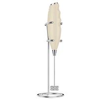 ONEKA Milk Frother Handheld Foam Maker For Latte Mini Whisk Coffee Cappuccino Frappe Matcha Chocolate Drink Mixer chaki