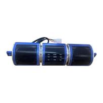 Inovatyvus motociklo MP3 garso garsiakalbis Vandens motociklo stereo FM radijas AUX USB TF kortelė Bluetooth MP3 Motociklų garsiakalbis vandens mėlyna spalva