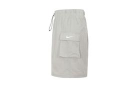 Nike Sportswear Essential Austi Šortai Aukštu Liemeniu Pilki DM6248-012 M white