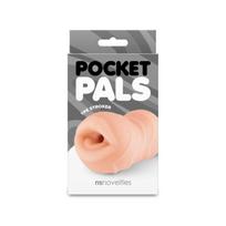 Masturbatorius Mouth Stroker Pocket Pals NS Novelties, NS Novelties Pocket Pals Mouth Stroker – Caramel