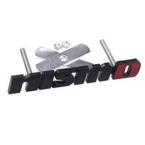3D Metal Car Front Grille Emblem NISMO  Logo Decal For Nissan X-trail Qashqai WTED3 Note Juke Sentra Patrol Car Styling Accessories