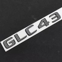 3D ABS Automobilio Galinės Bagažinės Ženkliuko Raidės Lipdukas Logotipas GLC 43 BITURBO 4MATIC Emblema Mercedes Benz AMG GLC43 X253 Priedams