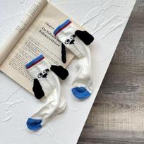 Kawaii animacinių paveiksliukų kojinės Žieminės Moterims Mergaitėms Šiltos Aukštos Kokybės Vidutinio Ilgio Kojinės Minkštos Patogios Medvilninės Kojinės gray
