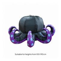 Juokingas pripučiamas galvakojis kostiumas Lengvas Cosplay black