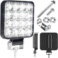 LED darbo prožektorius 48 W, 8000 lm, atsparus vandeniui, 16 diodų