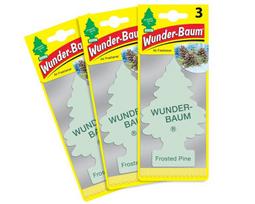Gaivikliai oro Wunder-Baum, FROSTED PINE, 3 vnt.