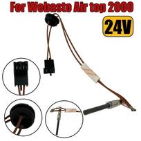 82306B 24V Car Diesel Parking Heater Ceramic Glow Pin Glow Plug For Webasto Air top 2000 Flame Detecter 24V Truck RV Heaters black