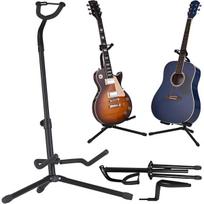Reguliuojamas gitaros stovas su grifo fiksatoriumi