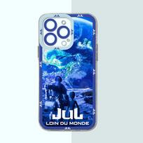 JuL C'est Pas Des Lol Raperio telefono dėklas iPhone 16 15 14 13 12 11 Mini Pro Max X XR XSMax 7 8 Plus skaidrus dangtelis iPhone 15 Pro blue