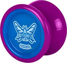 Duncan Butterfly XT guolinis yo-yo, violetinis/mėlynas
