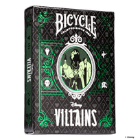 Bicycle Disney Villains Inspired kortos (žalia)