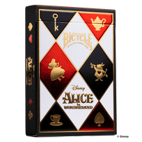 Bicycle Disney Alice in Wonderland Inspired kortos