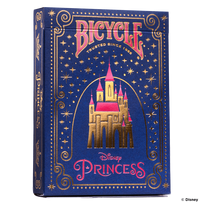 Bicycle Disney Princess Inspired žaidimo kortos (tamsiai mėlyna)