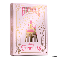 Bicycle Disney Princess Inspired žaidimo kortos (rožinė spalva)