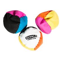 Juggle Dream 4-panelių spardymo kamuoliukas (footbag'as) užpildytas smėliu