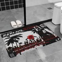 Action Game Hotline Miami Door Mat Washable Non-Slip Living Room Sofa Chairs Area Mat Kitchen Doormat Area Rug 40cm x 60cm gray