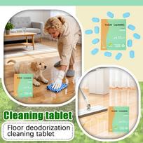 Floor Cleaning Tablets Pack of 12 Effervescent Cleaning Tablets for Hard Floor Surfaces Dissolvable and Easy to Use One Size žalia