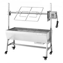 Rotisserie grilis 113,5x44,2x112,3 cm nerūdijantis plienas lauko gaminimas