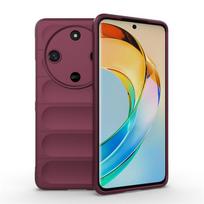 Dėl dėklo Honor X9B dėklas Honor X9B dangtelis Korpusas Odai draugiškas Atsparus smūgiams Minkštas silikonas Apsauginis telefono galinis dangtelis Honor X9B Honor X9B beige