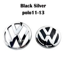 VW Polo Golf 4 5 1 rinkinys Volkswagen VW lipdukai Priedai ABS Automobilio priekinės grotelės Emblema Galinės bagažinės ženklelis Logotipas Golf 6 7 7.5 MK6 MK7 MK8 Polo EP1