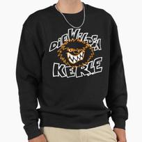 Unisex Cotton Sweater Pullover Hoodie Printed Sweater Die Wilden Kerle Pullover Sweatshirt Casual Long Sleeve Sweatshirt 2XL (75-80kg) black