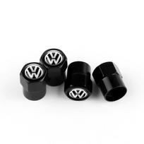 For Volkswagen 3D Metal Car Wheel Tire Valve Caps Stem Cover Accessories For Volkswagen VW Rline Golf 4 5 6 7 Tiguan Passat B5 B6 B7 CC MK5 MK6 EM1