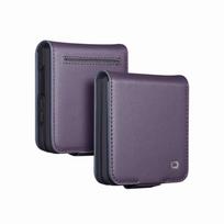 For Samsung Galaxy Z Flip8 Flip 8 NAPPA Genuine Leather Flip Case Business Premium Cowhide Card Slot Wallet Cover For Flip8 Galaxy Z Flip8