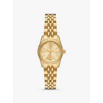 Michael Kors Petite Lexington Pavé Aukso spalvos laikrodis MK4741 auksas