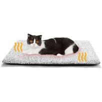 Self-Warming Pet Pad Blanket, Electric-Free Thermal Bed Mat, Anti-Slip for Cats Dogs Winter Warmth Mat Heat Reflecting Core Pad 73X48cm šviesiai pilka spalva
