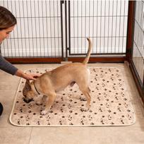 Dog Pee Pads Fast Absorbent Pet Training Mat Reusable Washable Absorbent Pee Pads For Home Potty Playpens Crate Litter Pad šokoladas