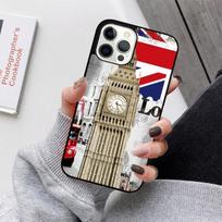 London Bus England Big Ben Phone Case For iPhone 17 Air 16 15 14 13 12 11 Pro Max Plus Max Cover Shell coque iPhone 14pro black