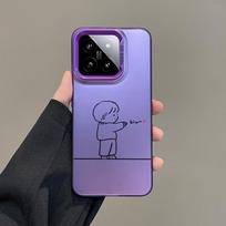 Gift Phone Case For Xiaomi Redmi Note 15 14 5G 13 12 10 11 Pro Plus 4G 15C 14C 13C 12C Silver IMD Cover Lovers Love Black White Other gray