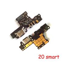 USB Charging Port Dock Connector Flex Cable For ZTE Blade 20 Smart USB Charging Dock Connector Board Parts original black