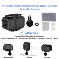 DJI Osmo Nano Waterproof Metal Case with Quick Release Adapter for Horizontal/Vertical Shooting & Underwater Photography black