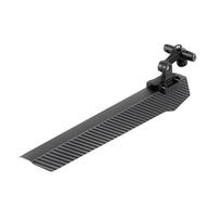 Universal Waterproof Carbon Fiber Quick-Release Bike Seatpost Fender black