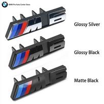 3D ABS Car Front Grille Badge Emblem Buckle For BMW M Logo M2 M3 M4 M5 M6 F48 G01 E84 E83 F39 F10 F30 Car BYTO2 Styling Accessories Glossy Black