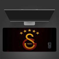 Galatasaray Mouse Pad, Large Gaming Desk Mat, Non-slip XXL Mousepad for Laptop & Tablet, Mini PC Playmat with Stitched Edges 30cmx80cm(11.8x31.5inch)